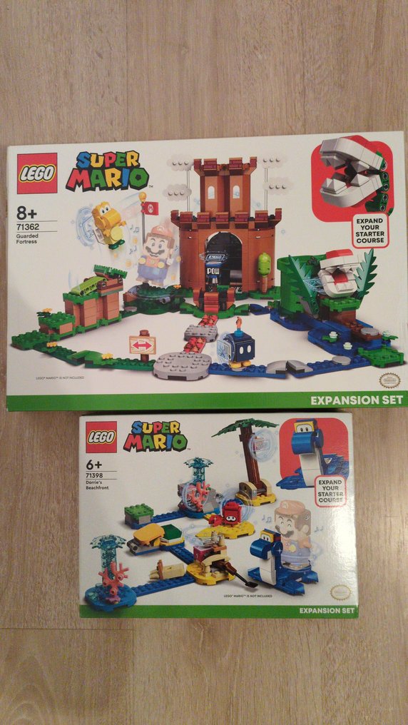 Lego Σετ - Super Mario - Super Mario Guarded Fortress / Dorrie's Beachfront #1.0