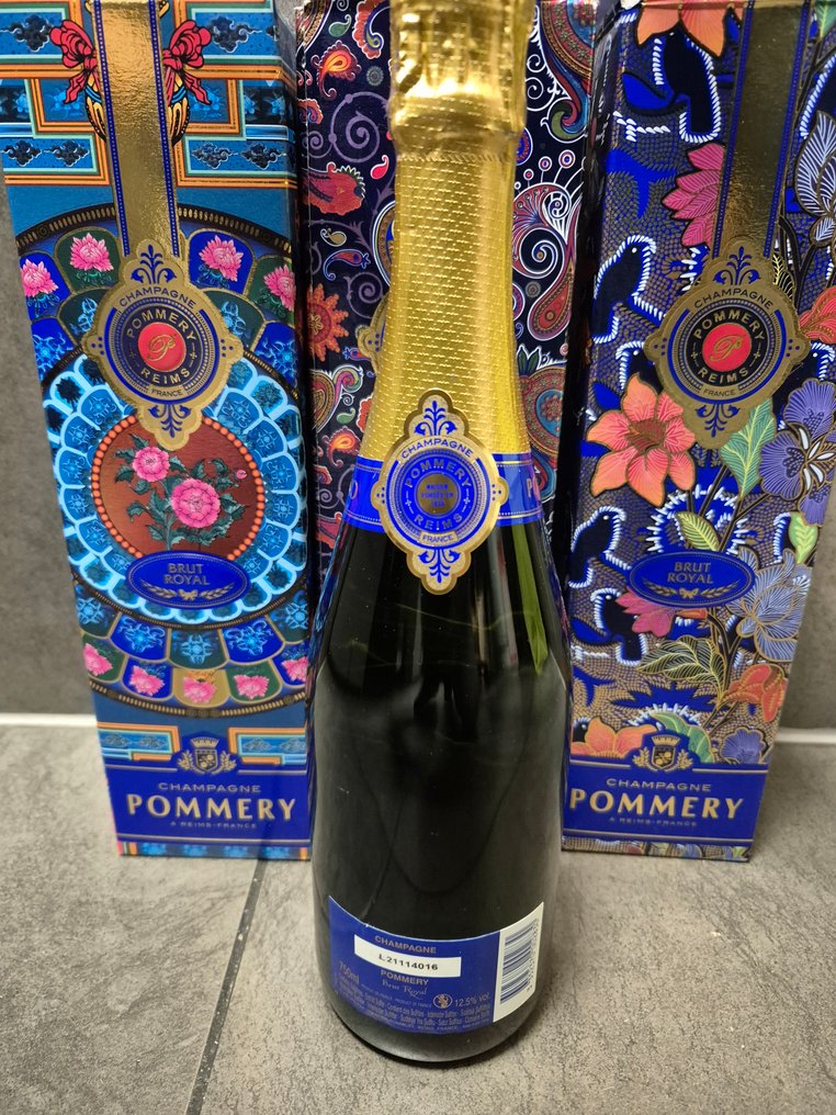 Pommery, Brut Royal - Champagne Brut - 3 Flasker (0,75 L) #3.2