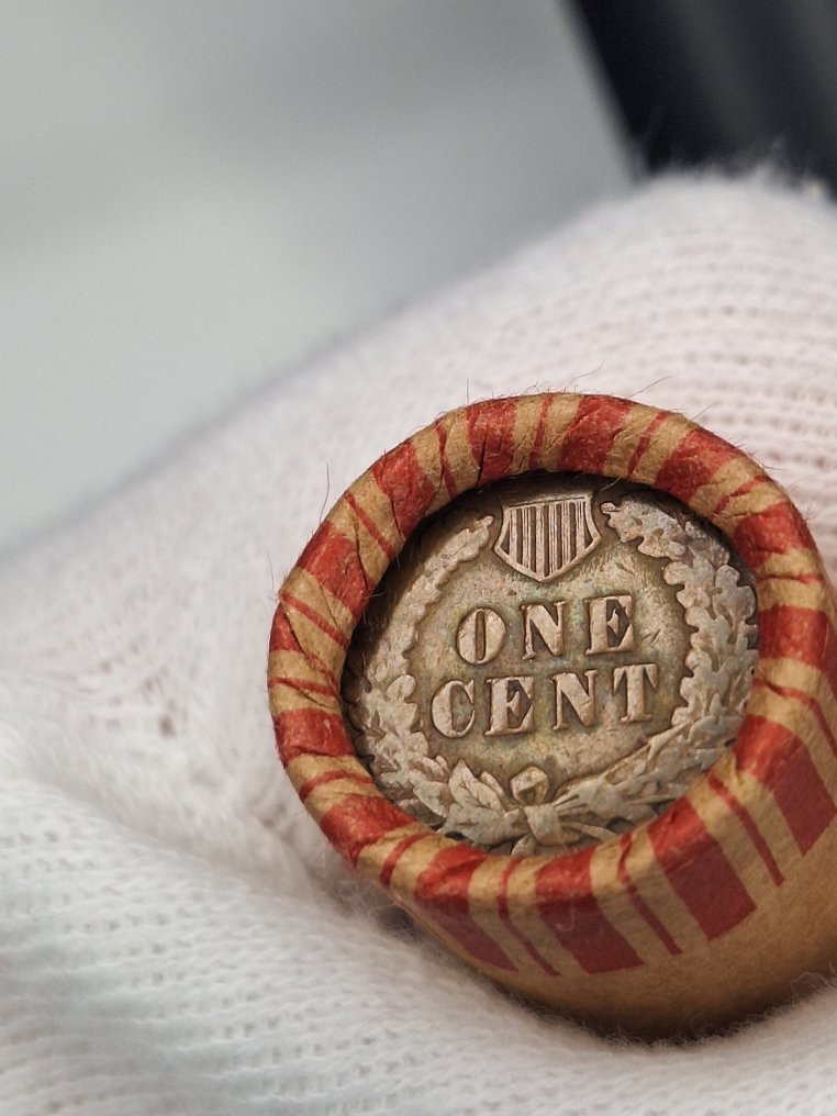 Ηνωμένες Πολιτείες. 1 rol containing Indian Head 1889 on one end/Indian Head on the other end (χωρίς τιμή ασφαλείας) #4.3