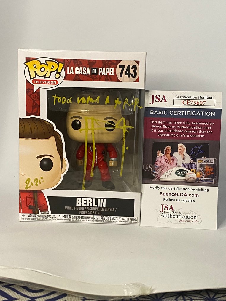 Money Heist - Pedro Alonso - Funko #1.0