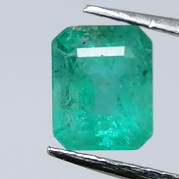 1 pcs Πράσινο Σμαράγδι - 0.95 ct - Instituto Gemólogico Español (IGE) - Μικρό πετρέλαιο #1.0