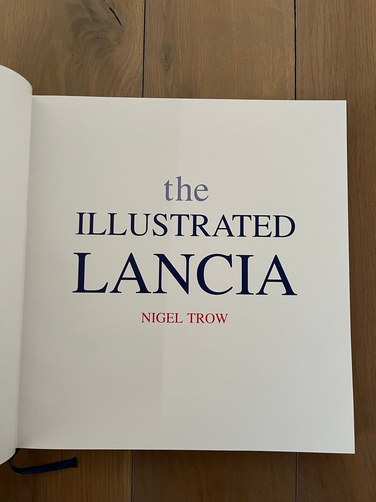 Nigel Trow - The Illustrated Lancia - 2000 #4.3