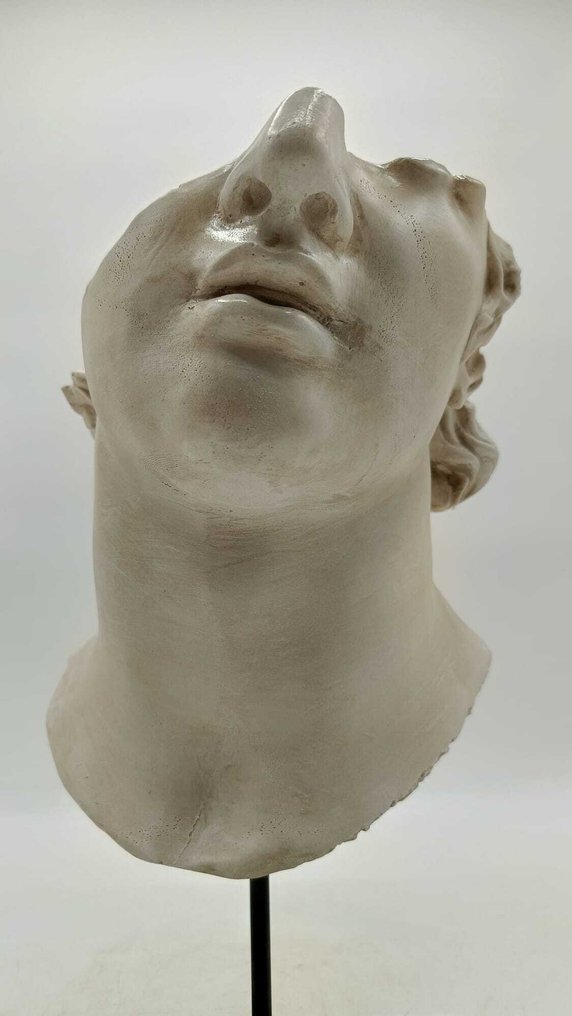 雕塑, Volto di Alessandro Magno - 37 cm - 大理石粉 #4.3