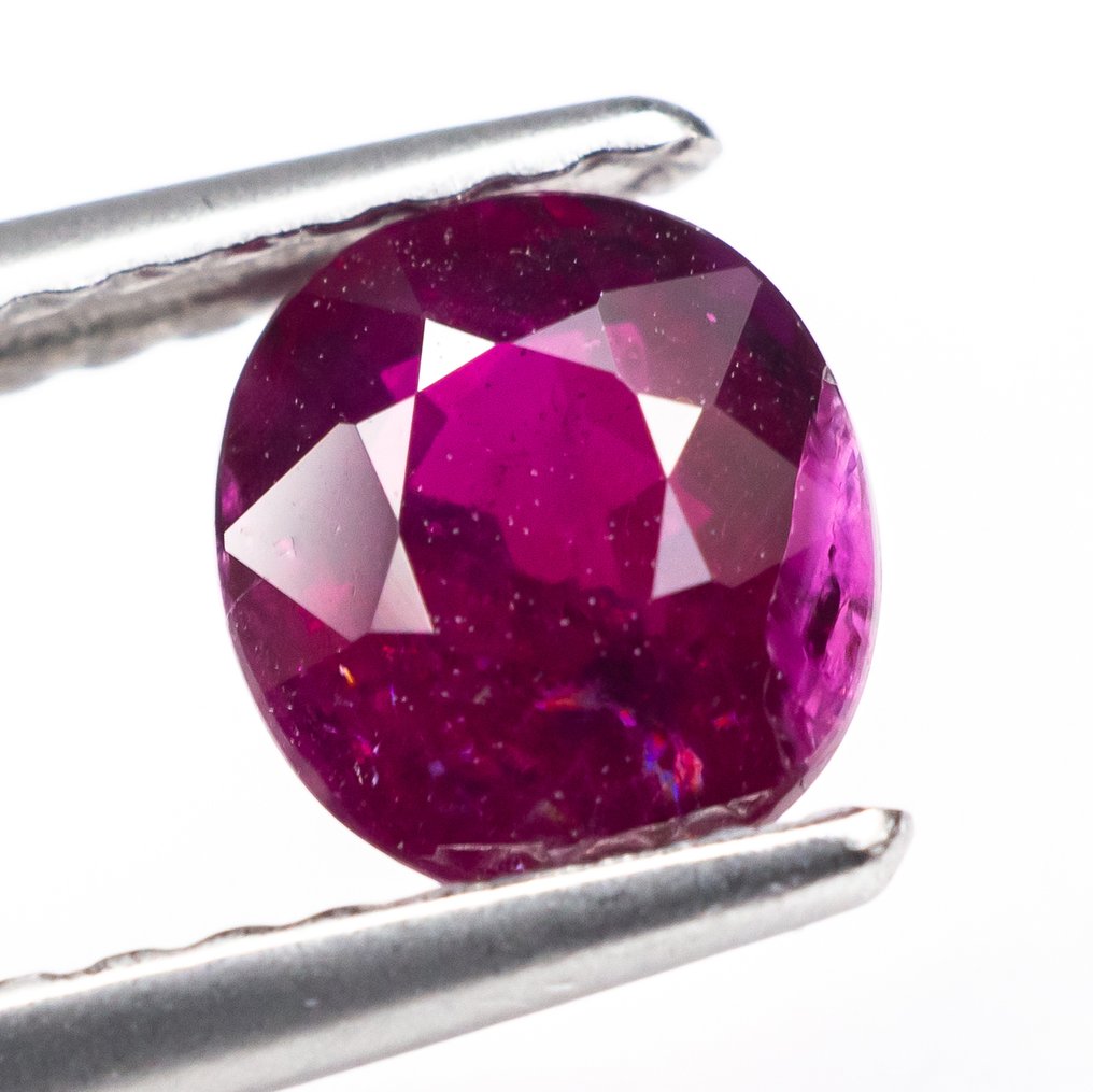 χωρίς τιμή ασφαλείας Ρουμπίνι - 1.04 ct - Lotus Gemology - Έντονο κόκκινο (Βιρμανία) #1.0