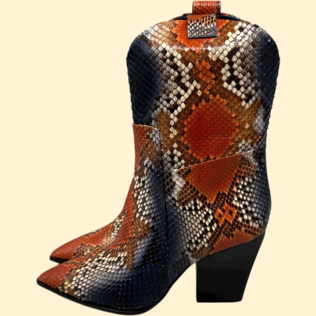 Santoni-Python - Καουμπόικες μπότες - Mέγεθος: EU 38 #2.1