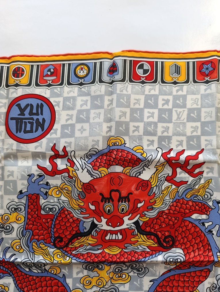 Louis Vuitton - Louis Vuitton Classic China Run 1998 - Könnyű selyem #2.1