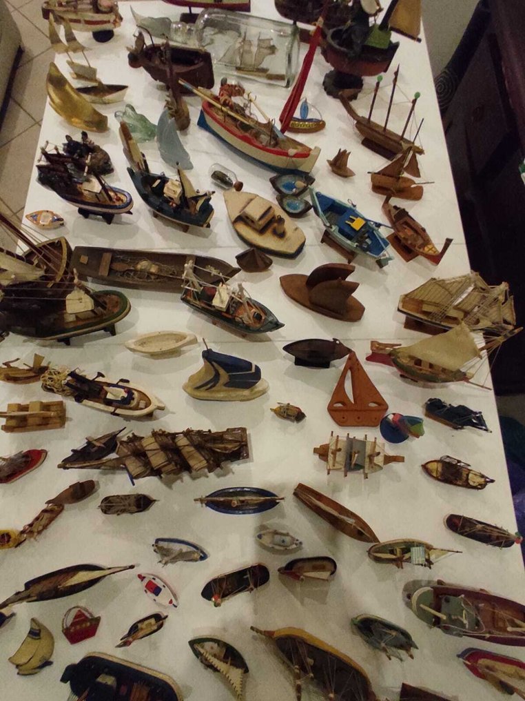 Unknown Non in scala - Modellino di nave  (80) - Collezione di modelli di barche in miniatura #1.0