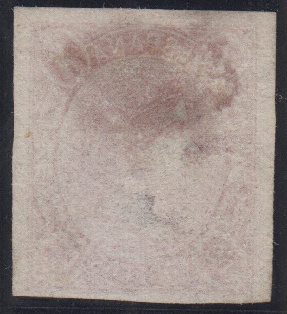 Espanha 1865 - Isabel II. 2 quartos, carmim. - Edifil 69 #1.0