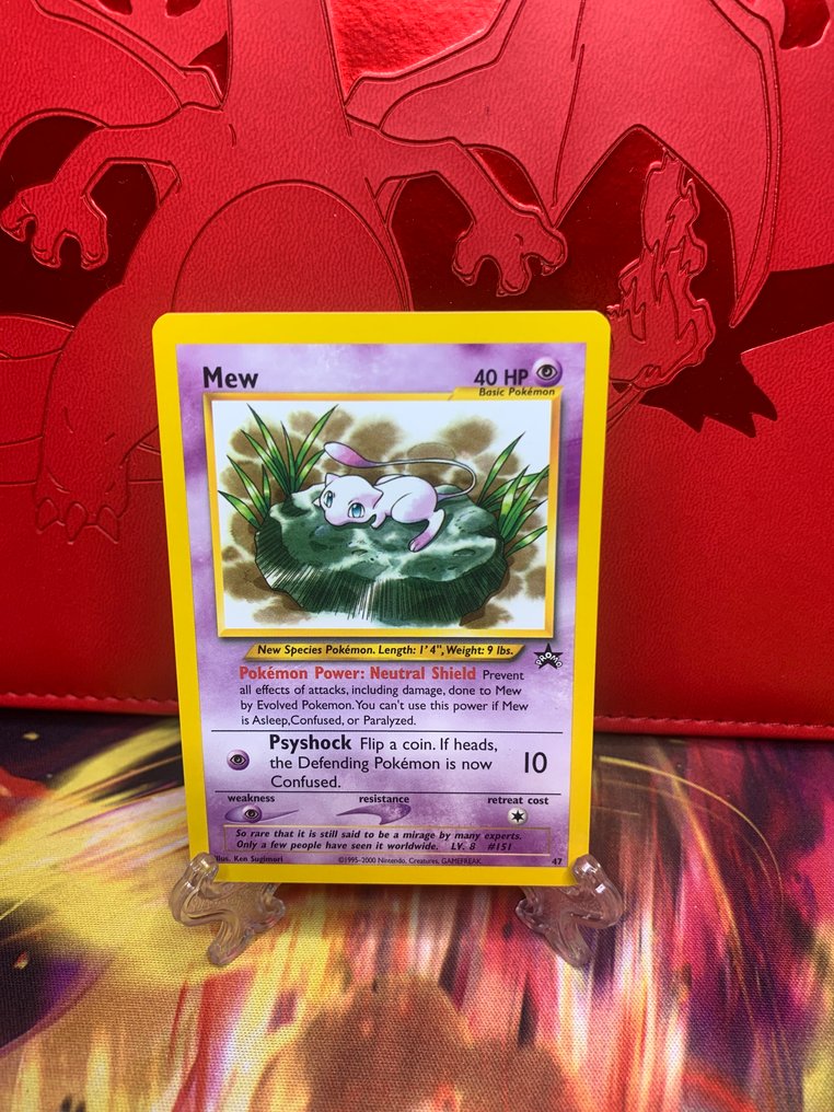 Pokémon - 1 Card - Mew #47 Promo card - WOTC #1.0