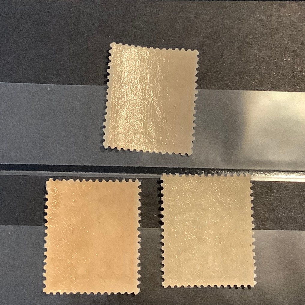 Frankrig 1906 - Semeuse plein fond - Yvert 134/136 #2.1