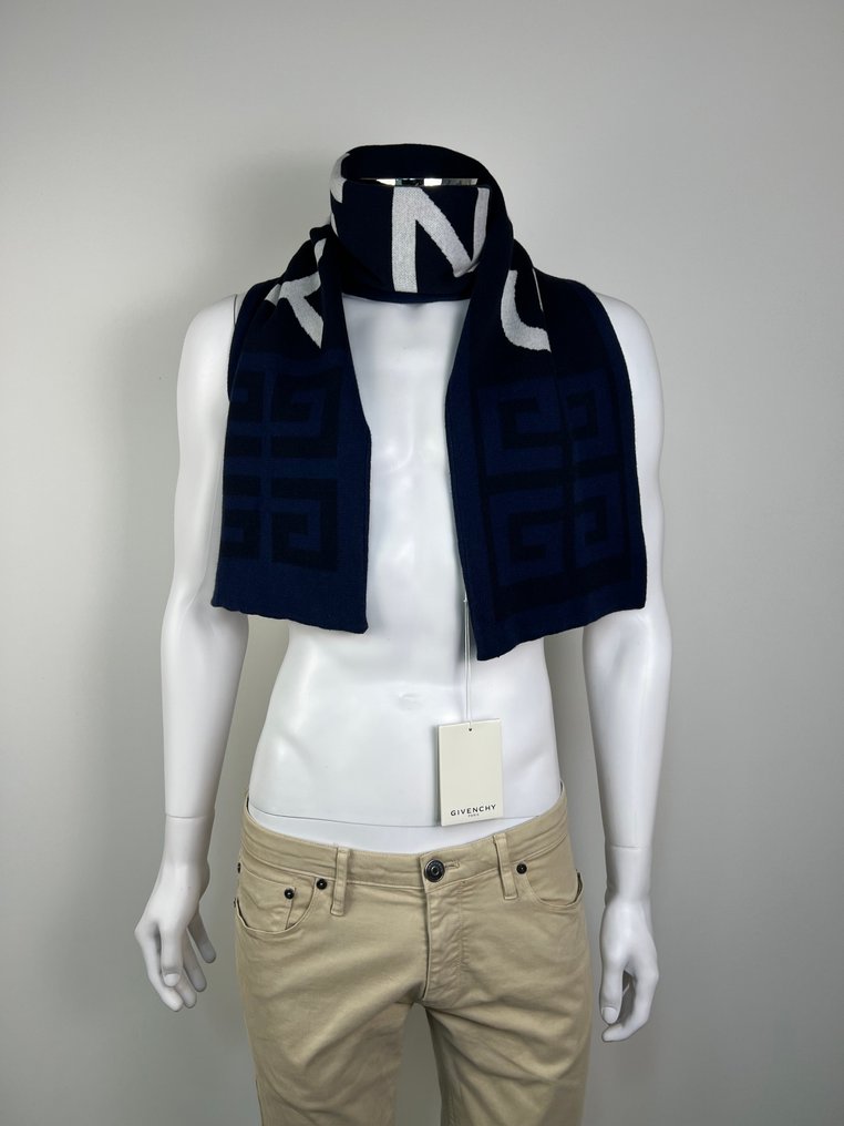 Givenchy - NEW NO RP - 100% WOOL - 圍巾 #4.3