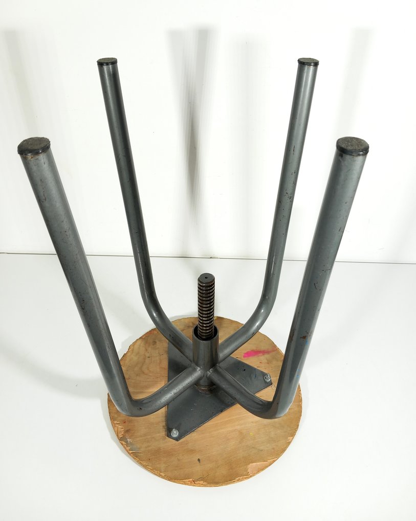 Σκαμνί - Βιομηχανική εταιρεία - Χάλυβας, Ξύλο - Ρυθμιζόμενη σκαμνί #4.3