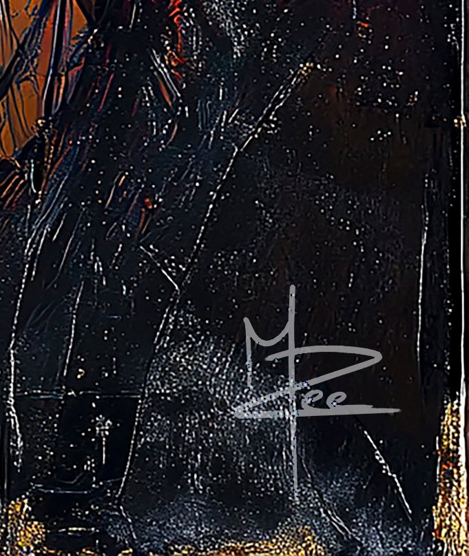 PLM-Art - Red & Gold Woman XL #4.3