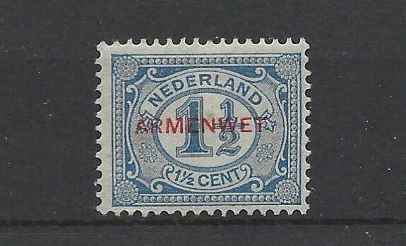 Netherlands 1913 - Service seals 'ARMENWET' - NVPH D1/D8 #1.0