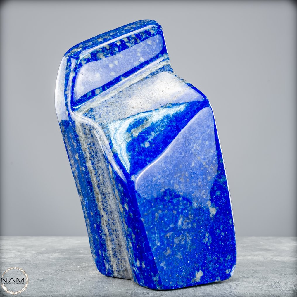 天然一等品质皇家蓝青金石 自由形式- 1768.24 g #3.2