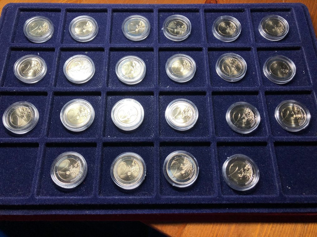 Ευρώπη. 2 Euro 2007/2023 (22 monete)  (χωρίς τιμή ασφαλείας) #1.0