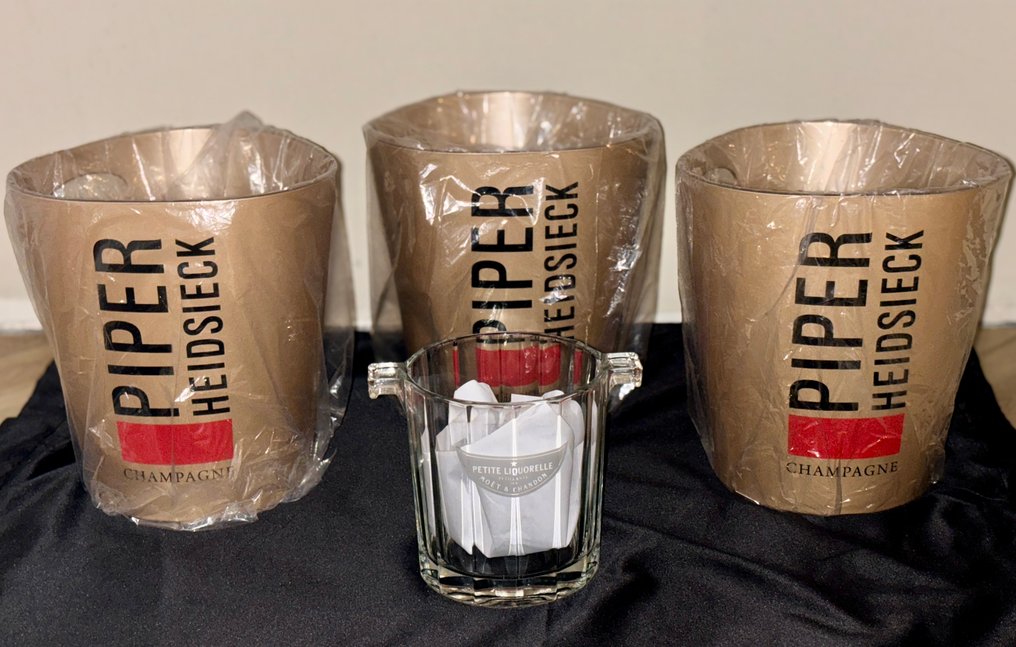 Piper Heidsieck - Vinkøleskab (4) - Glas, Plast #1.0