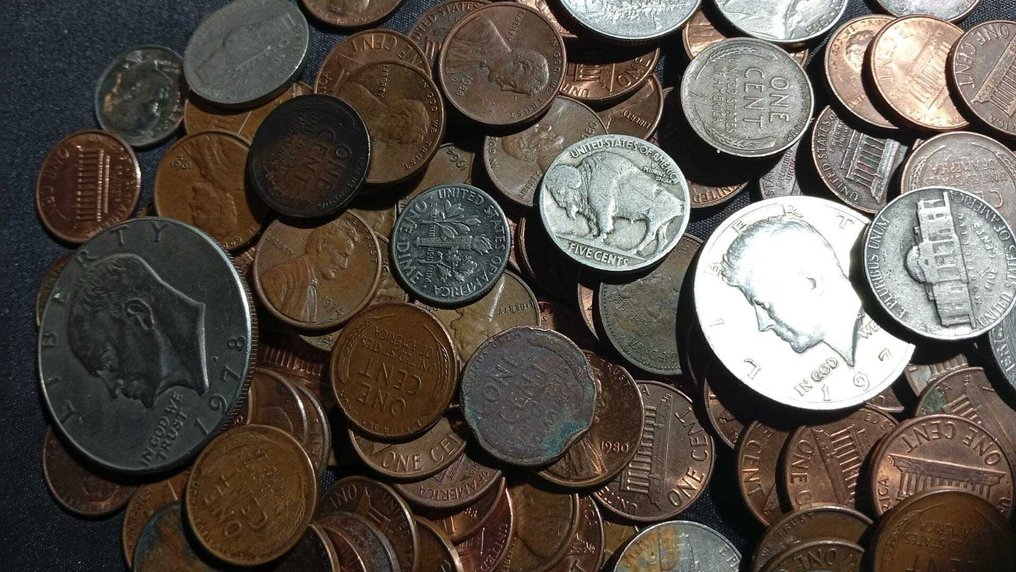 美国. Lotto 120 monete miste 1908 in poi  (没有保留价) #1.0