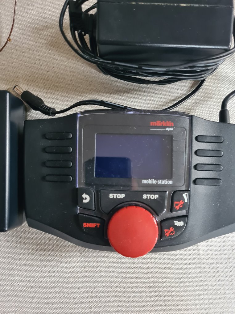 Märklin H0 - 60657+24712+24612+24611+74491+74662 - 模型火車軌道 (18) - Lot Marklin C rail 道岔 + 移动站 #1.0