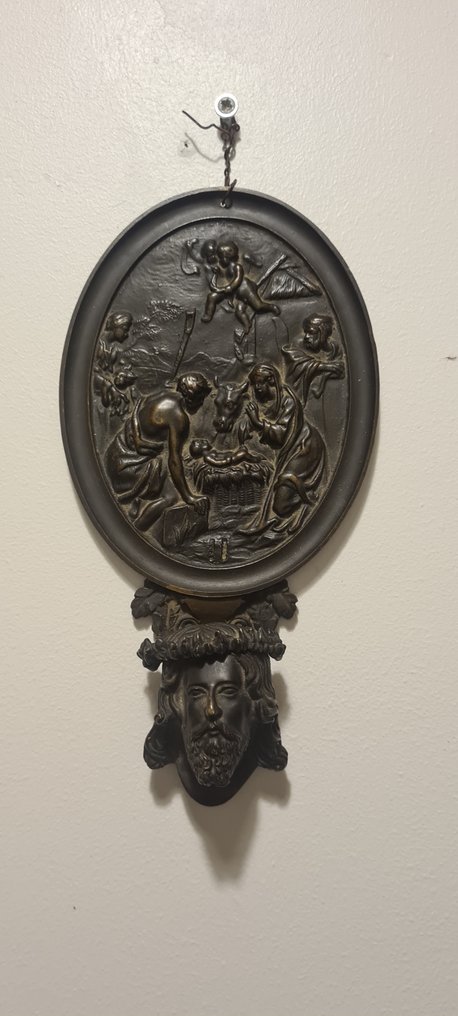 Αντίκες Κολυμβήθρα αγιασμού - 1800-1850 - Γέννηση - 23 εκ. #1.0