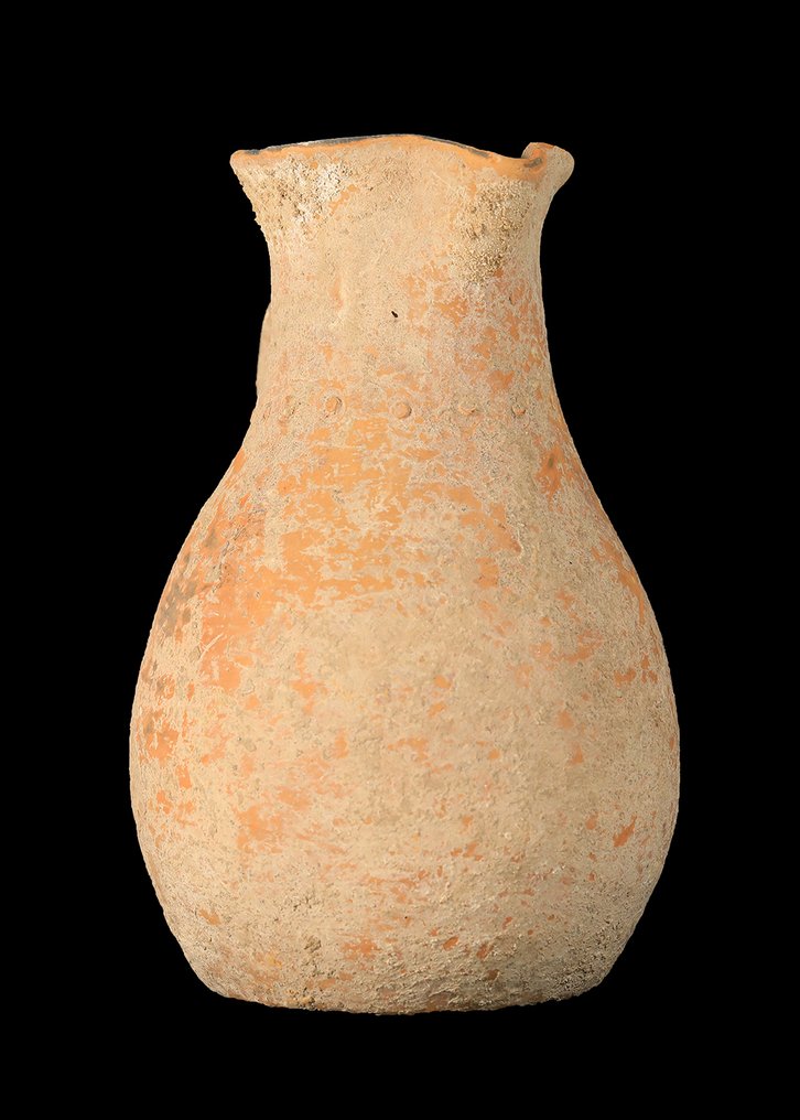 Amlash Terracotta Jug with Handle  (No reserve price) #1.0