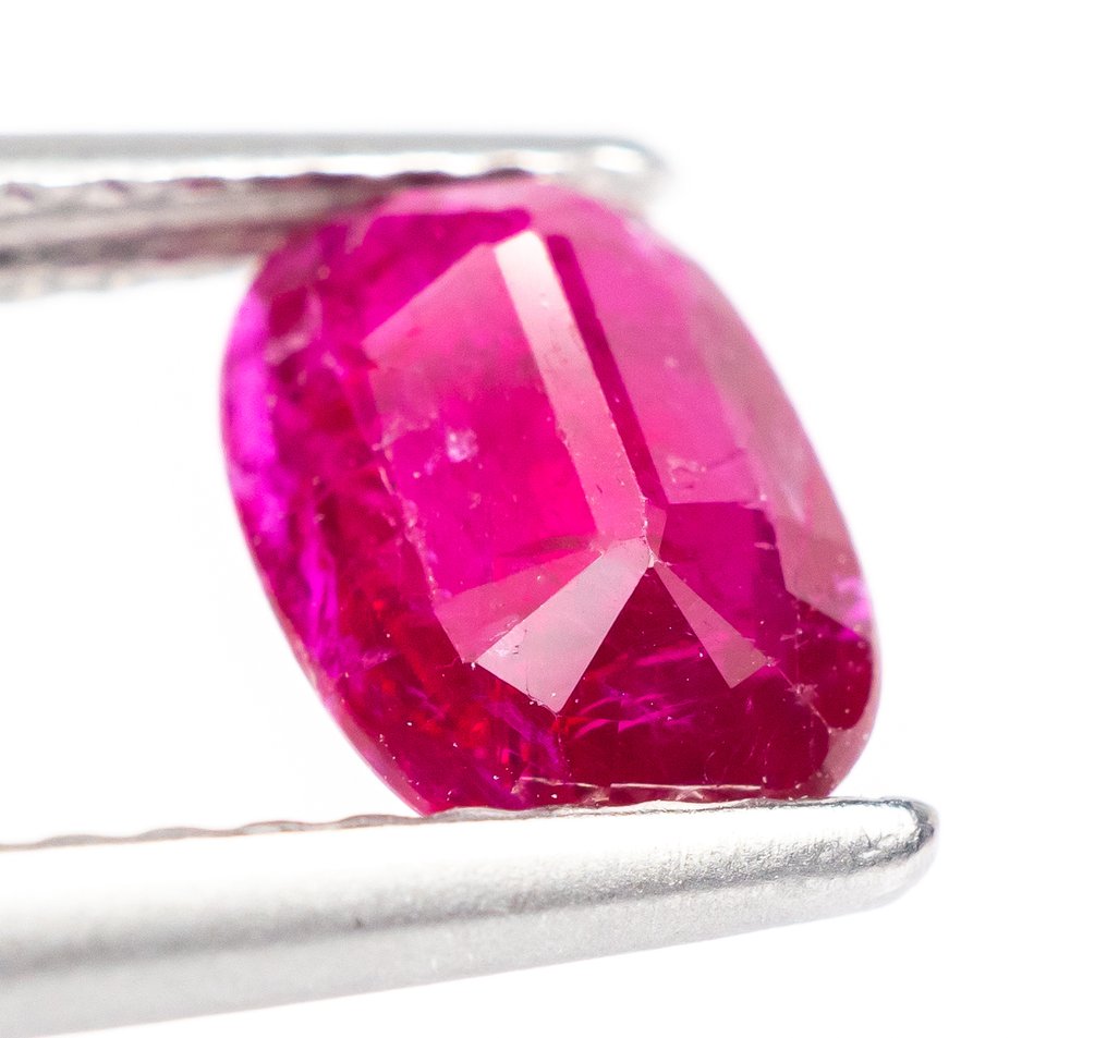 没有保留价 红宝石 - 1.07 ct - Bellerophon 宝石实验室 - 深红色(莫桑比克) #3.2