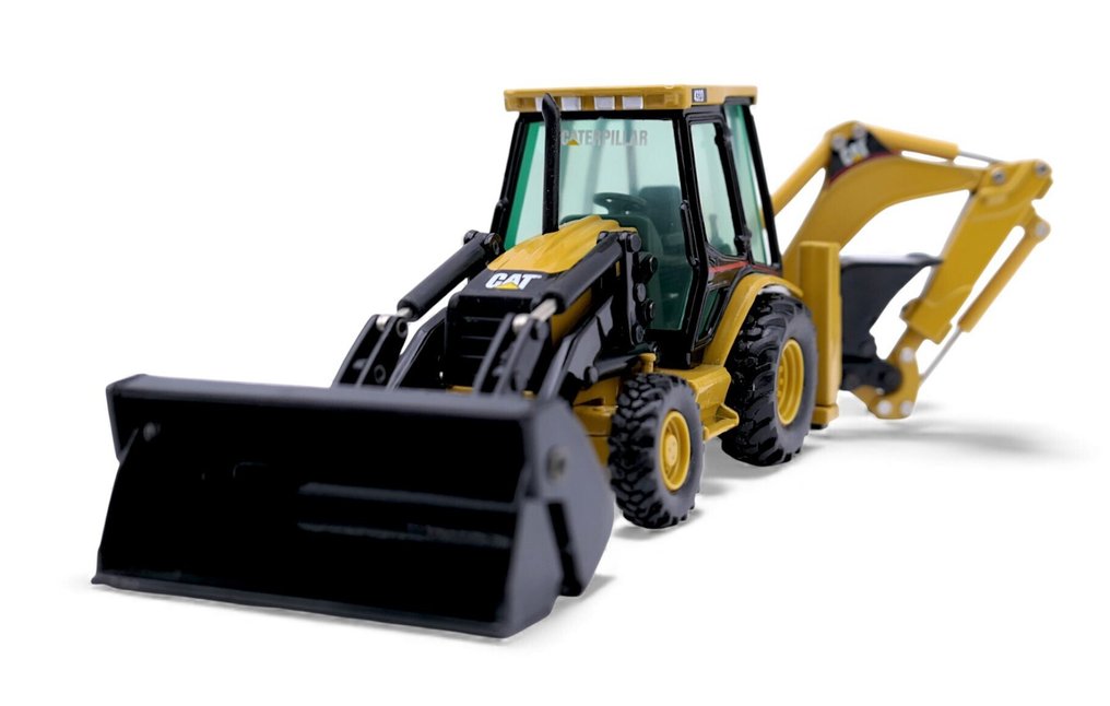 Norscot - Scale 1:50 - Modellino di camion - Caterpillar Side Shift Backhoe Loader Mod. 432D - OUT OF STOCK! #2.1