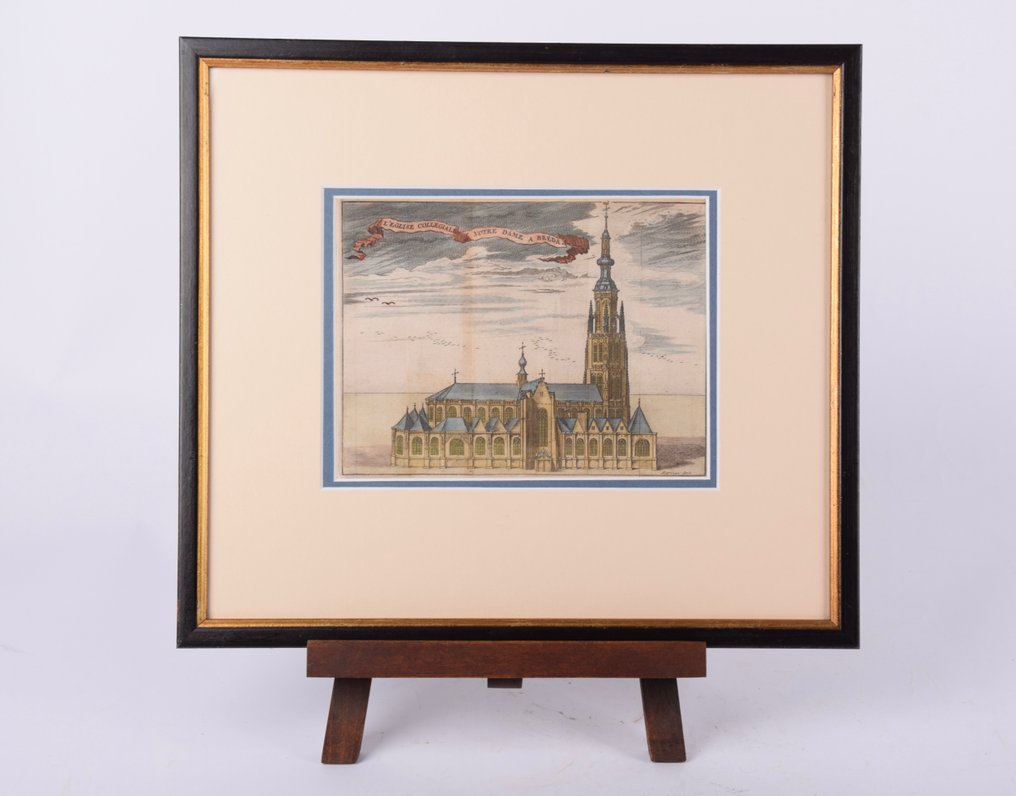 Netherlands - Breda; Harrewijn - L'Eglise collegiale de Notre Dame a Breda - 1681-1700 #1.0