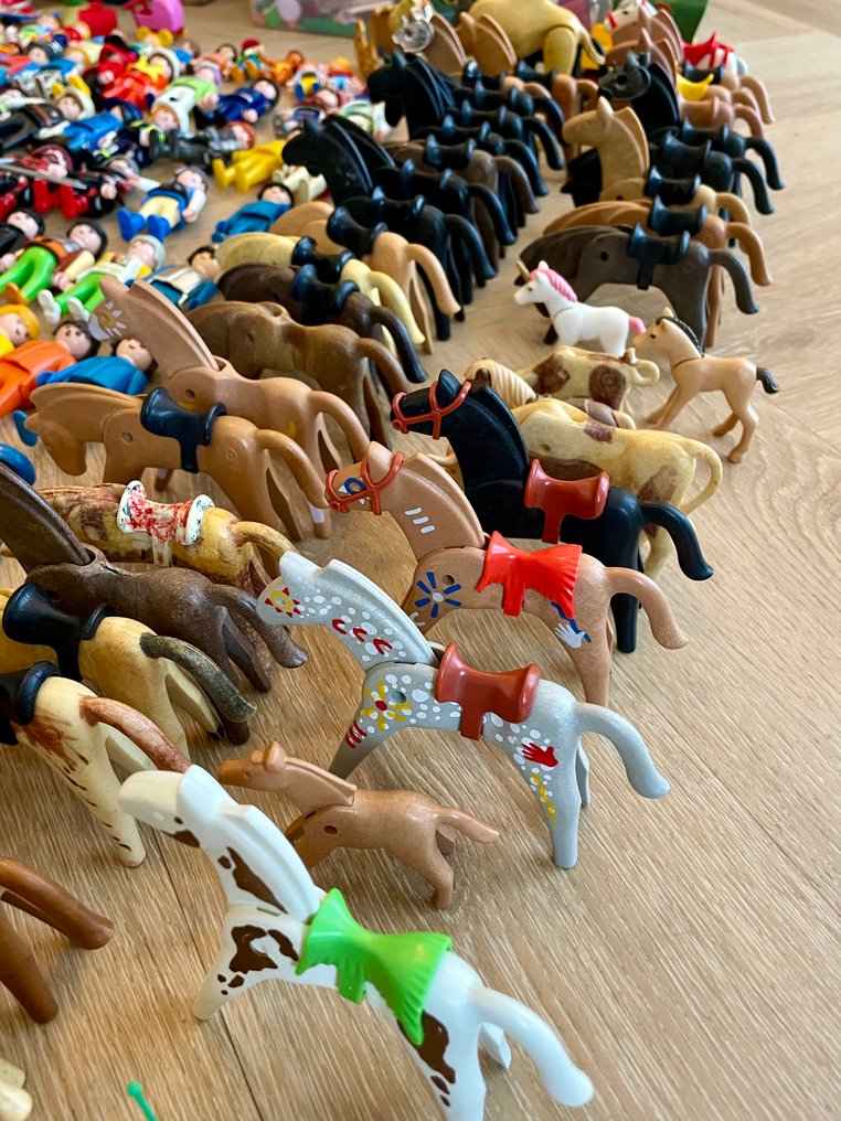 Playmobil - Uniek verzameling + 1000 stuks - Een zeldzame kans op een complete Playmobil-wereld uit meerdere generaties. Meer dan duizend stuks - Playmobil - Tyskland #2.1