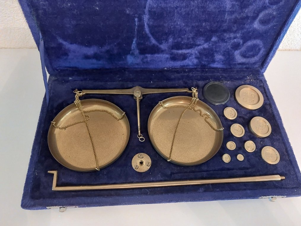 Ζυγαριά - Ορείχαλκος, Textile - Goud/Juweliers Balans #3.2