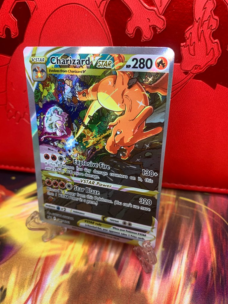 Pokémon - 1 Card - Charizard #262 Cromo ou carta com erro ou impressão incorreta - Sword & Shield #1.0