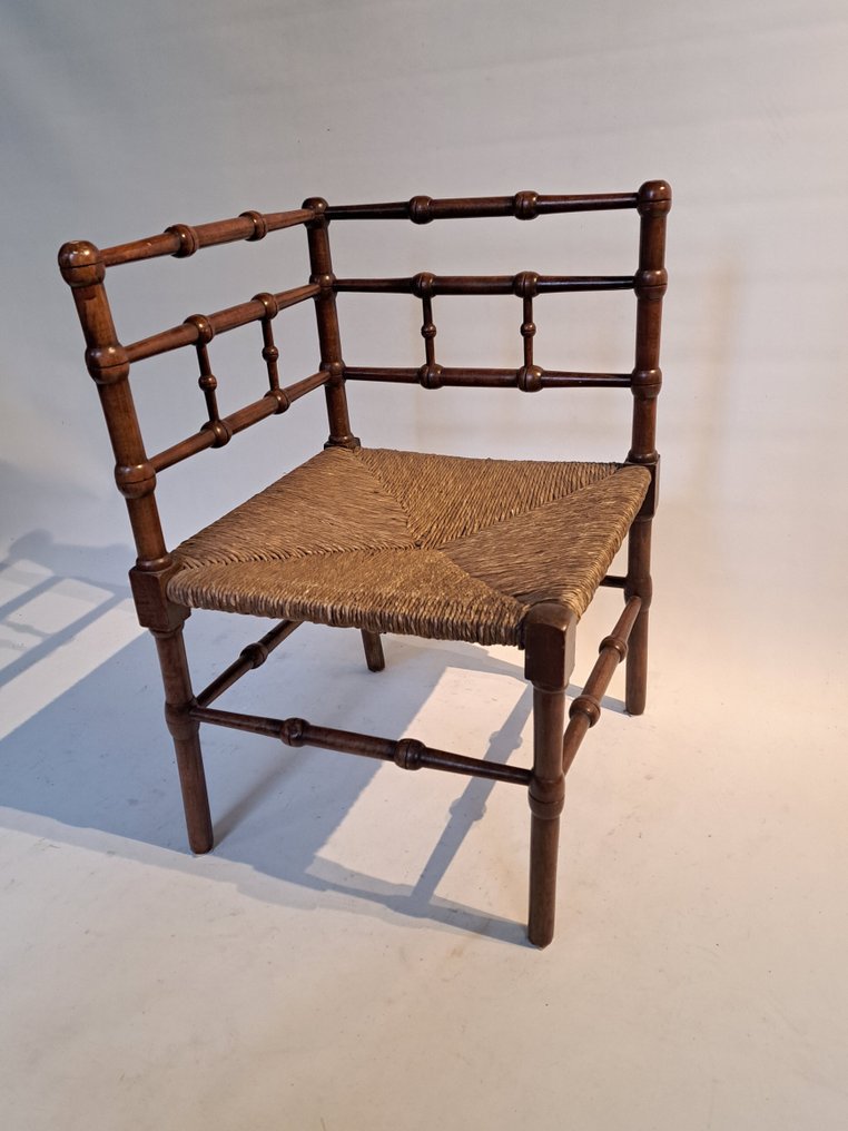 单边椅 - 木, biezenmat - 角落椅 #3.2