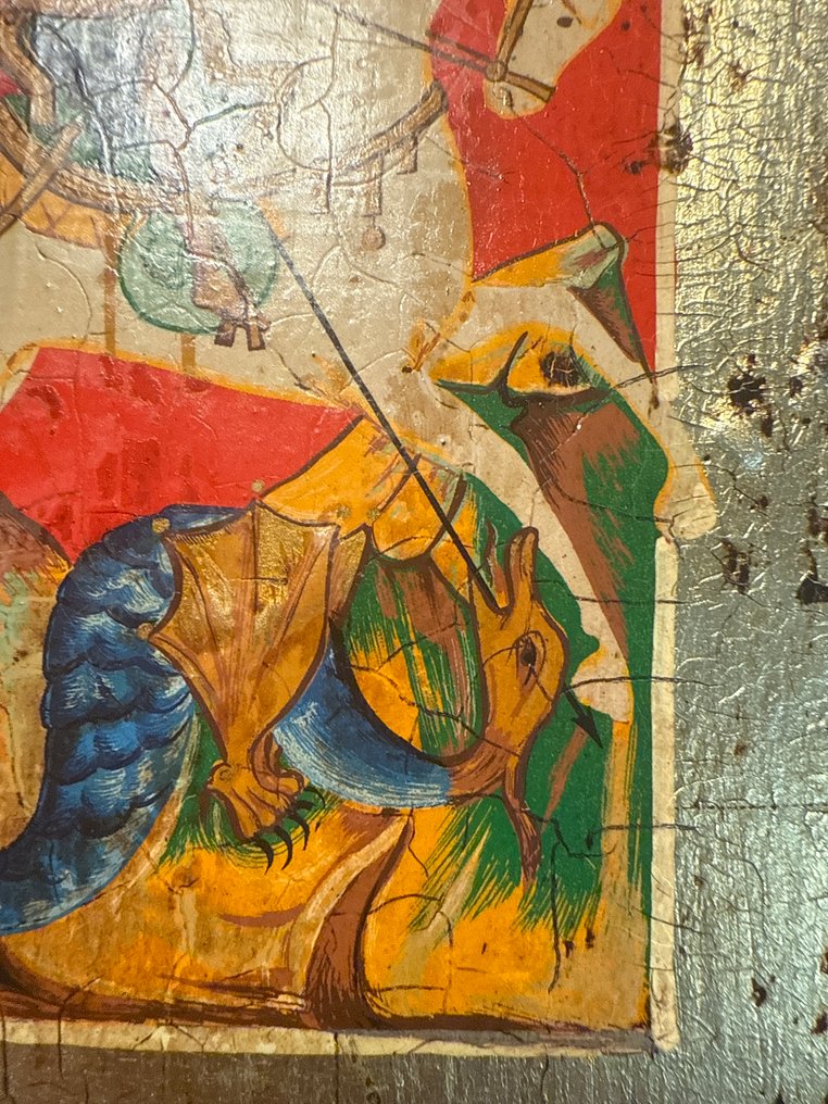 Icono - San Jorge el Matadragones - Madera #1.0