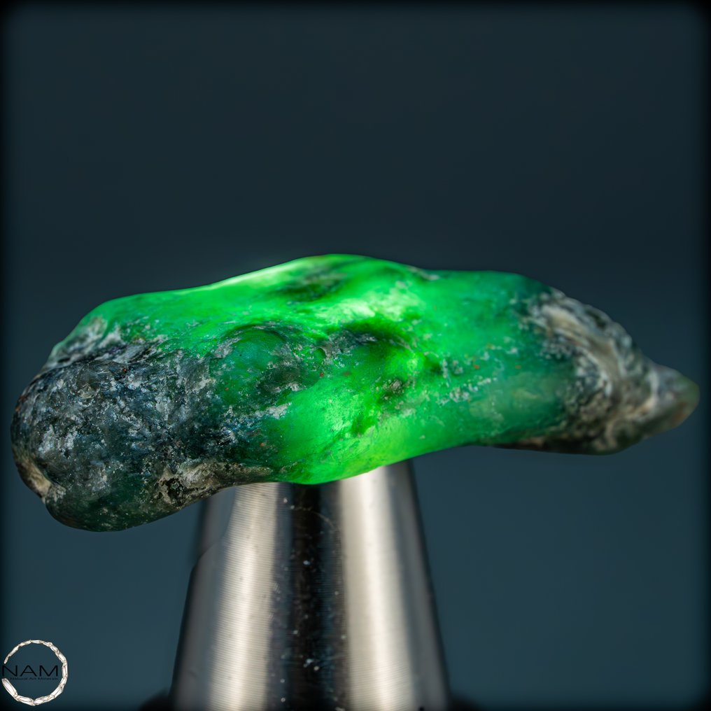 Cristal brut d'émeraude naturel. avec une intensité de couleur exceptionnelle - 48,25 ct- 9.65 g #1.0