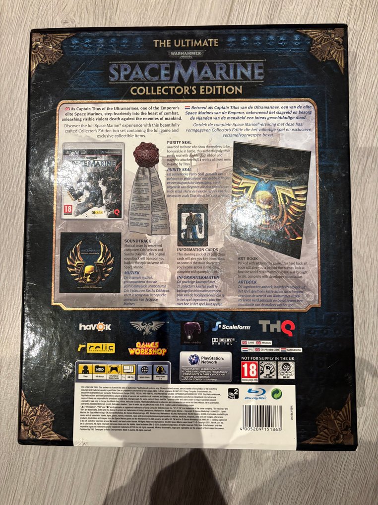 Sony - Playstation 3 (PS3) - Warhammer 40,000: Space Marine Collector's Edition - Video game - In original box #2.1