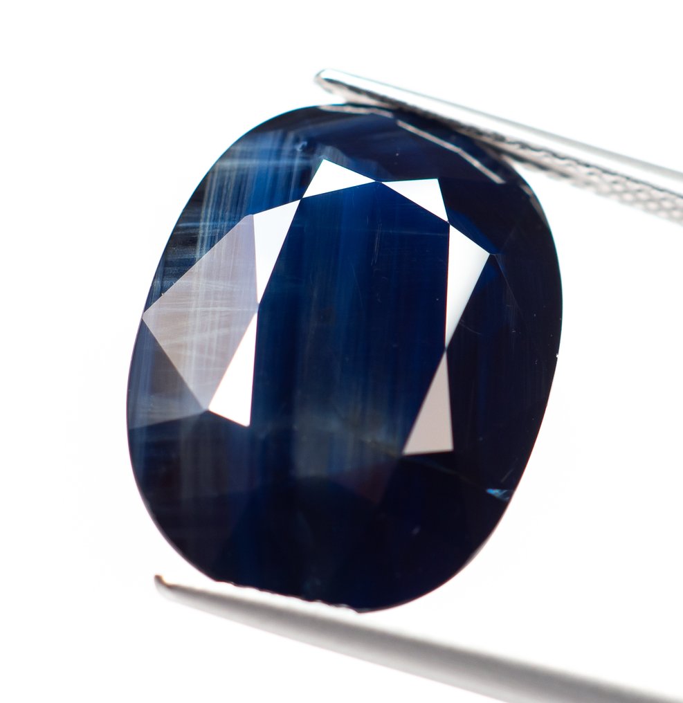 Nincs minimálár Zafír - 16.11 ct - Amerikai Gemmológiai Intézet (GIA) - sötétkék #2.1