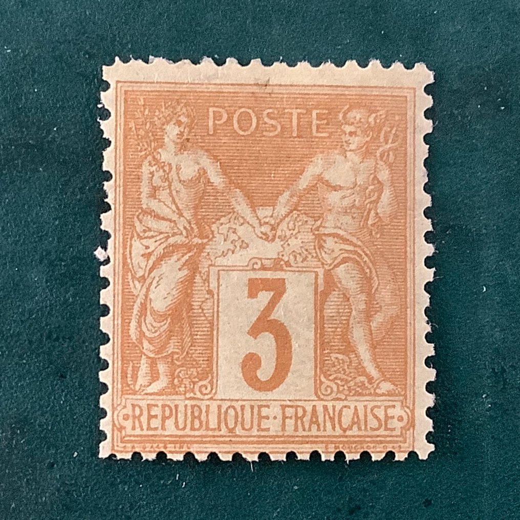 Francja 1878 - 3 centy Sage typ II - Yvert 82 #3.2