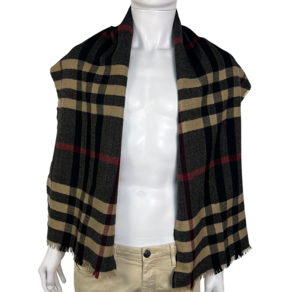 Burberry - 100% WOOL - NO RP - Eșarfă #1.0