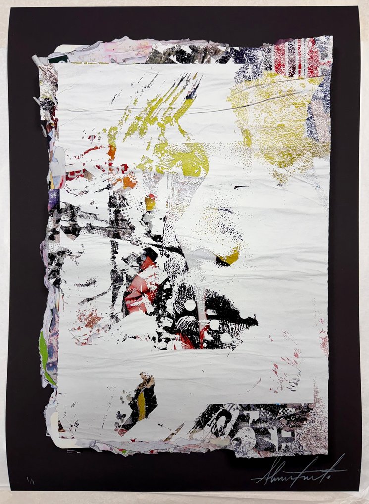 Vhils (1987) - Layers - Original 1/1 #1.0