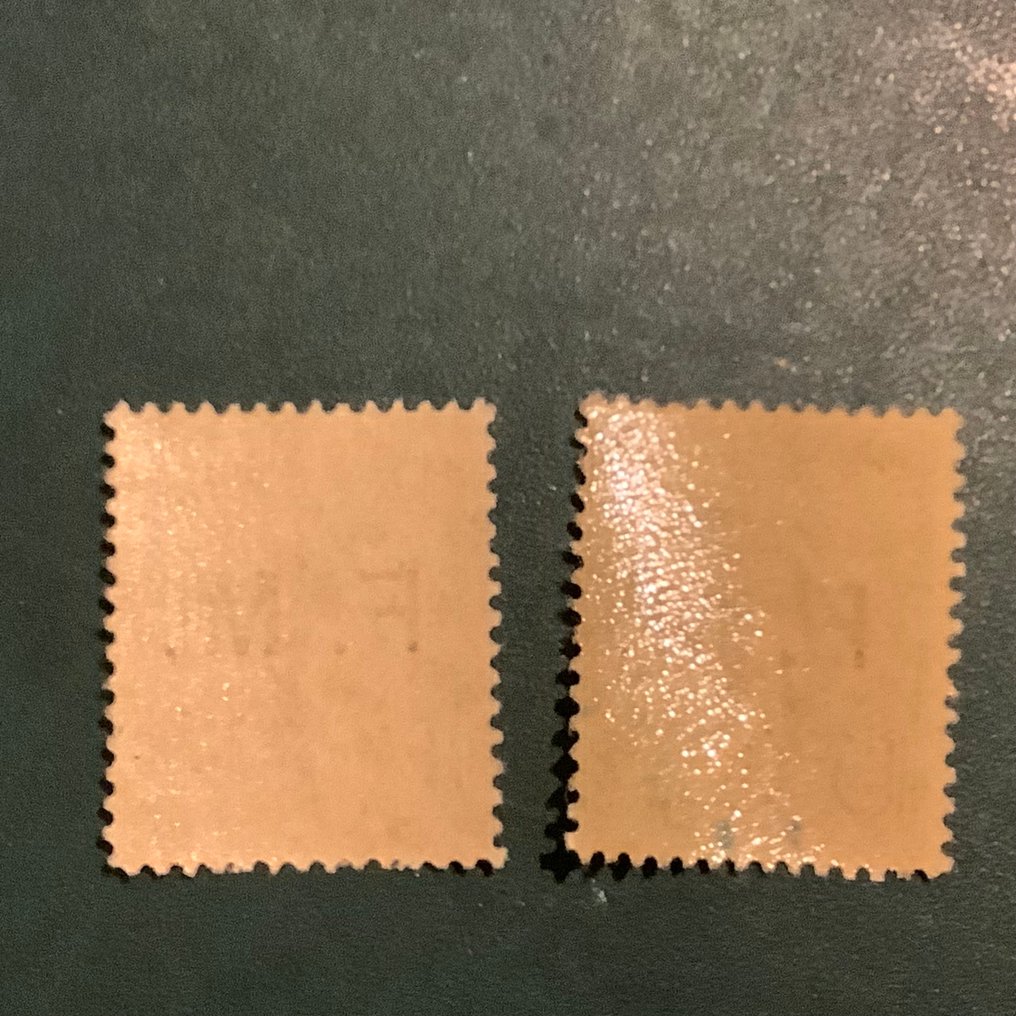 França 1901/1907 - FM: 10 em 15 cent Semeuse linhaz - Yvert 3/4 #2.1