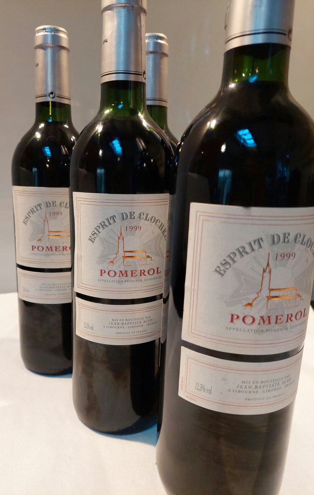 1999 Esprit de Clocher - Pomerol - 6 Flasker (0,75 L) #1.0