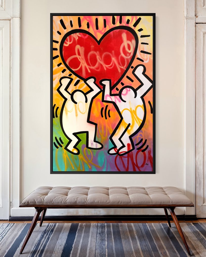 Gunnar Zyl - Heart / Keith Haring & Zyl XXL #1.0