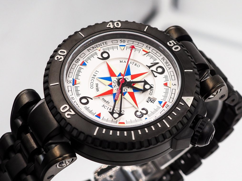 Gio Monaco - Ingen mindstepris - * Automatic * NEW * Poseidon * L.E. of 300 pcs - Mænd - 2010-2020 #4.3