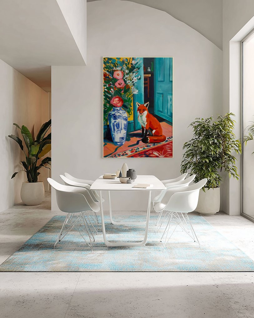 E. García - EL ZORRO Y LAS FLORES XL (NO RESERVE) #1.0