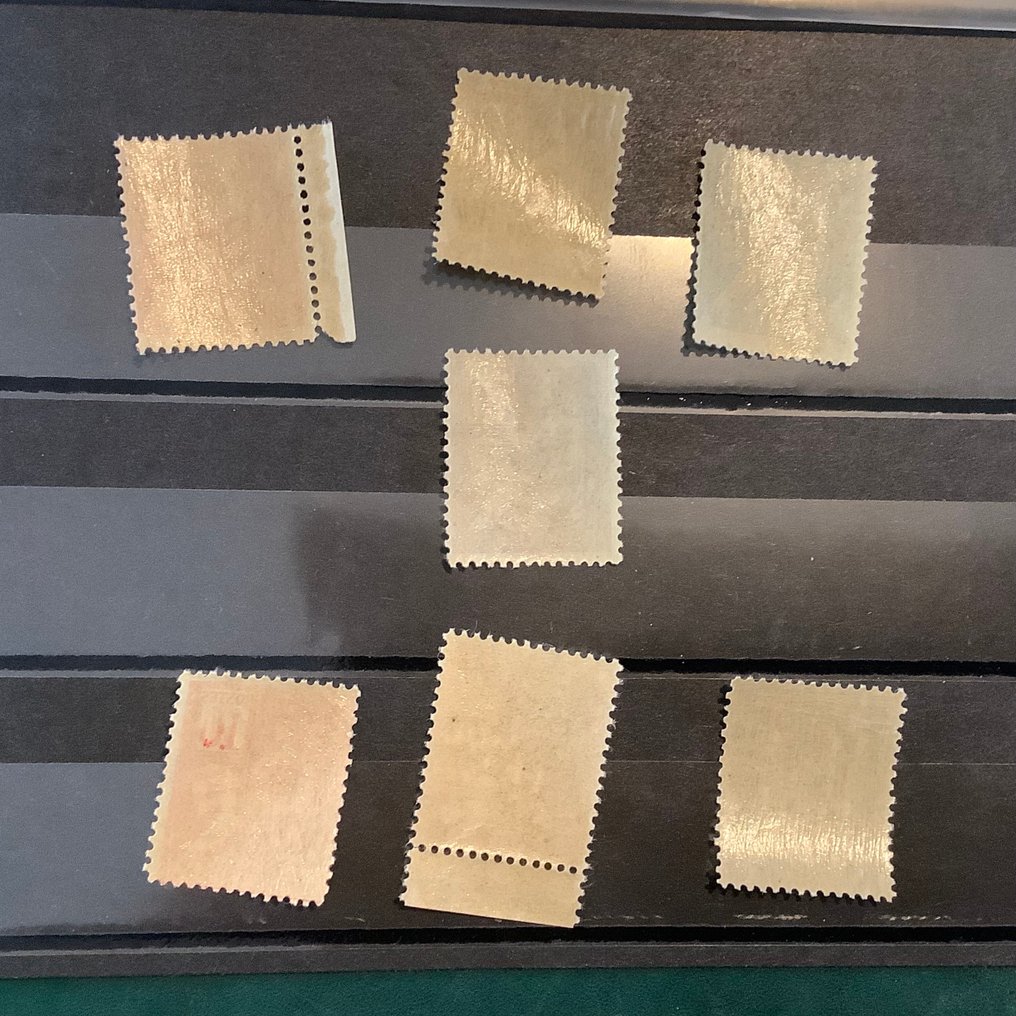 Francia 1900 - Mouchon - Yvert 112/118 #2.1