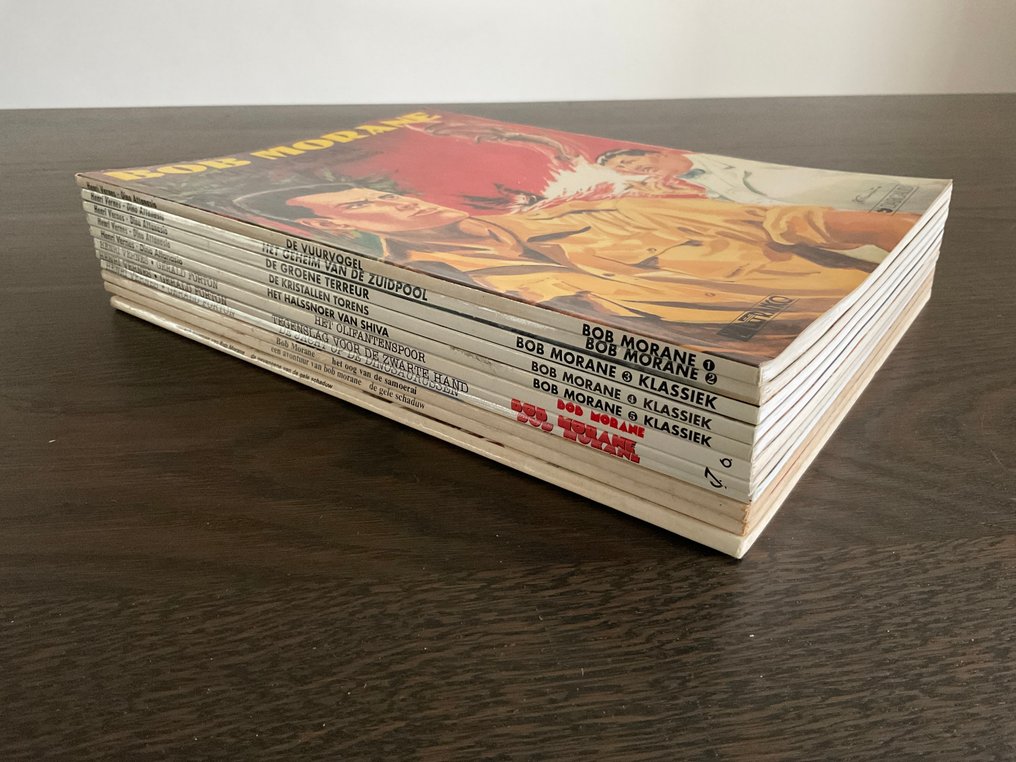 Bob Morane - Lefrancq- en Semic Press uitgaven - 11 Album - First edition #1.0