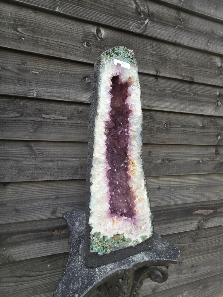 XXL αμέθυστος γεώδης Amethyst - Ύψος: 53 cm - Πλάτος: 19 cm- 17.41 kg #4.3