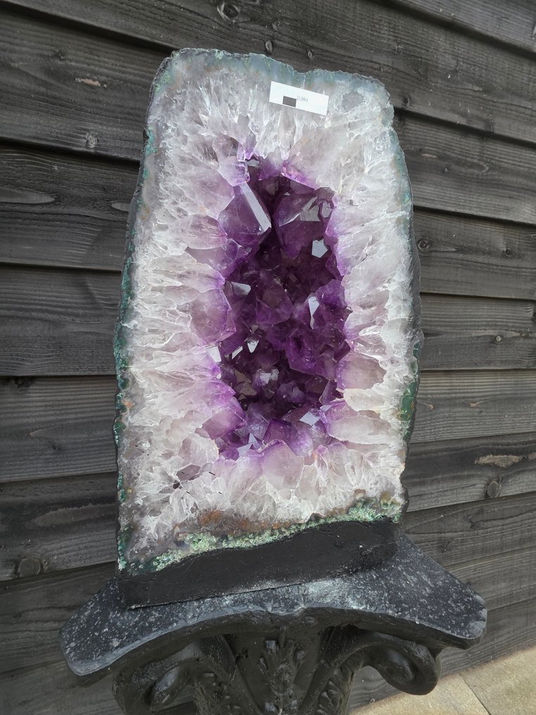 XL Amethyst Geode Amethyst - Height: 39.5 cm - Width: 24.5 cm- 21.94 kg #2.1