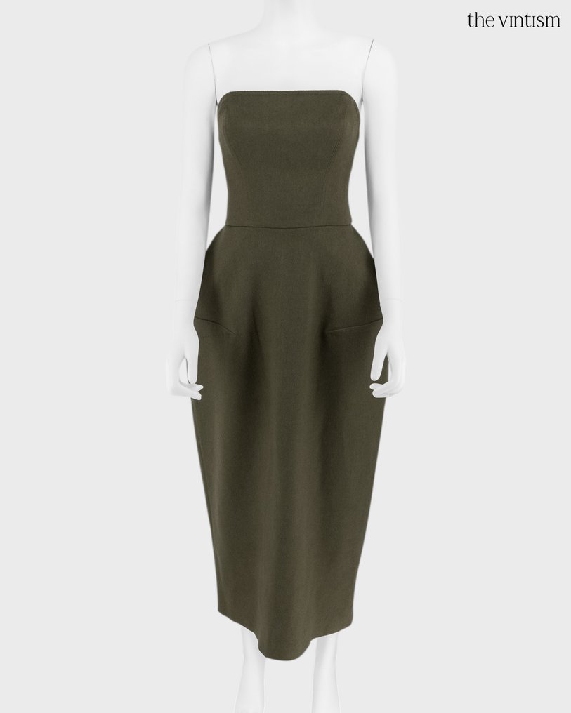 Max Mara - F/W 2023 Runway - Pure Camel Hair - Kleid - Nyt med labels #4.3