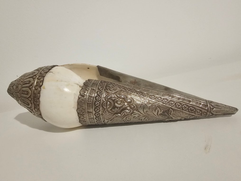 Tibetan Dung-Kar Shell - Shell - Nepal - 20th century #2.1